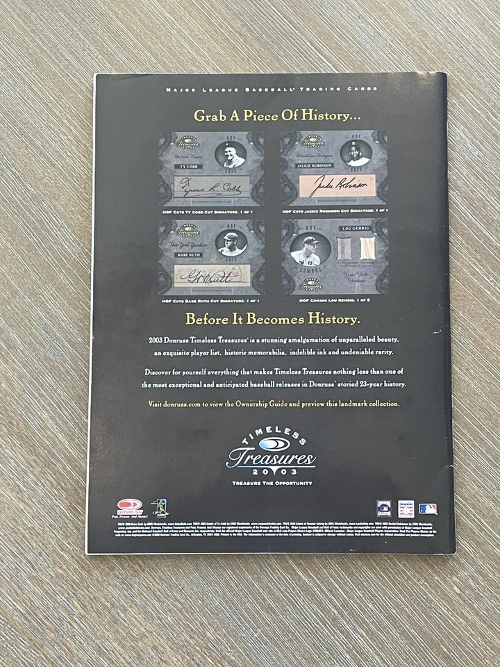 Roger Clemens Signed Beckett Magazine Cover June 2003 Auto - Image 2 of 2