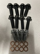 Gm Brembo 4 Piston Front Rear Caliper Brake Mounting Banjo Bolts G8 Chevy Ss