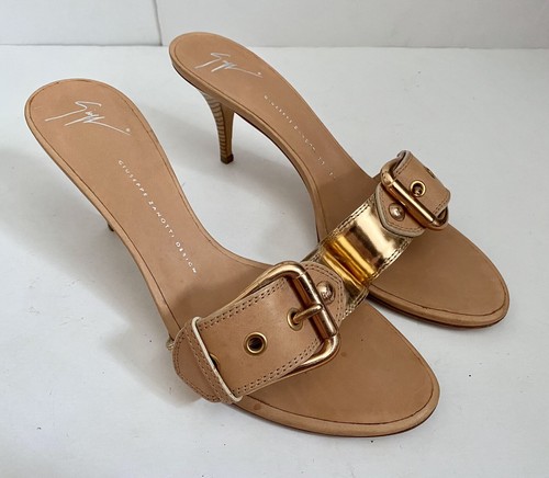 Giuseppe Zanotti Rose Gold Slide Buckle 