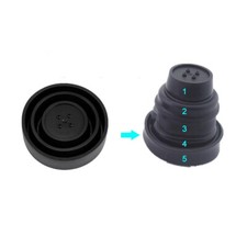 Car Headlight Housing Seal Caps Headlamp Dust Covers HID LED Light Bulb Lids