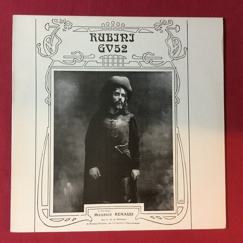Maurice Renaud - Maurice Renaud *MONO:Rubini Records – GV 52 *Vinyl (NM-) copy - Picture 3 of 8