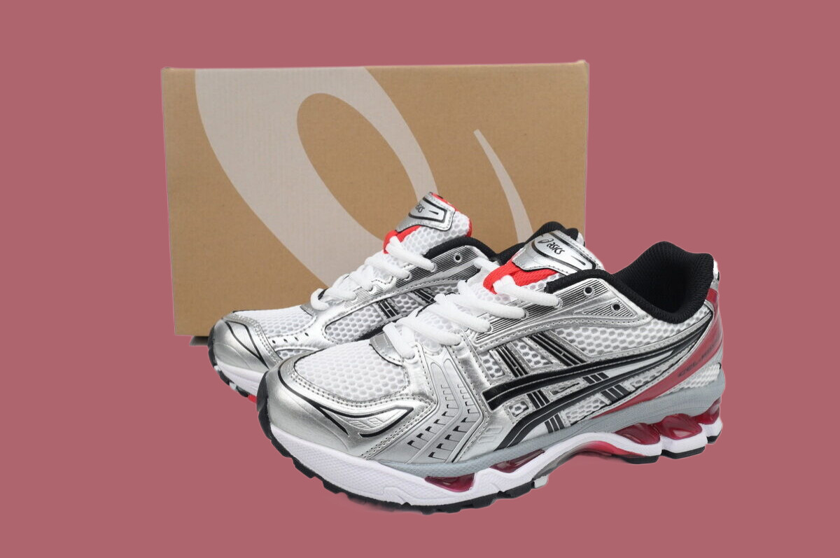 Classic Red Asics Gel Kayano 14 Men's Sneaker Running Shoes Classic Red Asics Gel Kayano 14 Men's Sneaker Running Shoes