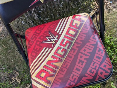 2019 WWE WWF Ringsider Black Folding Chair Wrestling 662206 FC 604