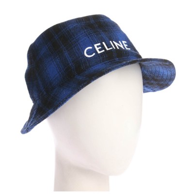 Hut Céline Blau Schwarz One Size Neu