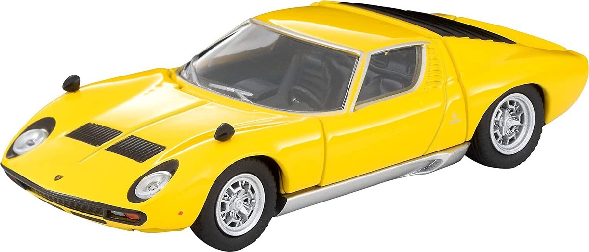 ミニカー EDISON GIOCATTOLI LAMBORGHINI MIURA SV TOMICA Lamborghini Miura SV Yellow Limited Vintage TLV 1/64