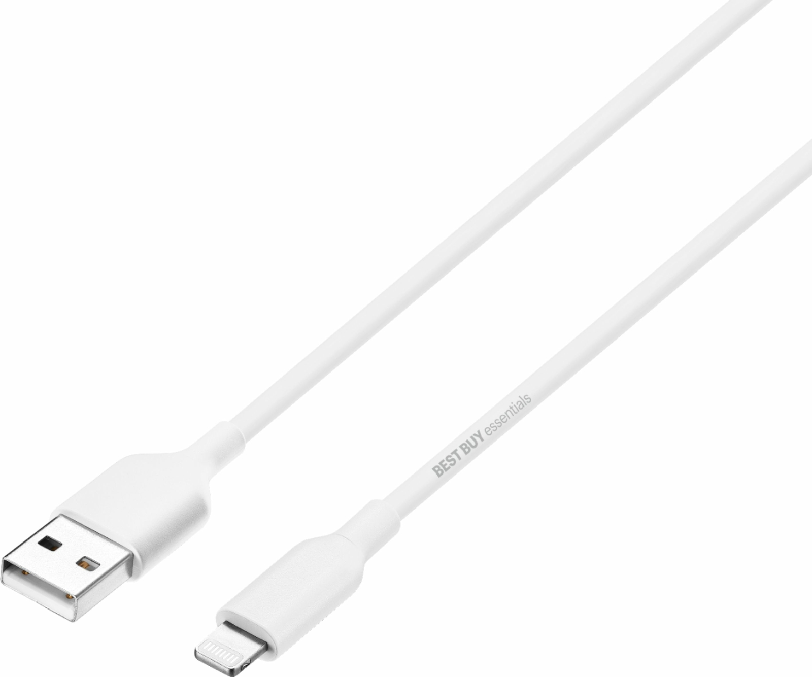 Best Buy essentials- 3 кабеля для зарядки и синхронизации от Lightning к USB - Белый