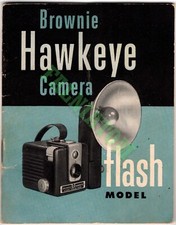 Vintage Kodak Hawkeye Brownie Flash Camera User Manual - 25 pages