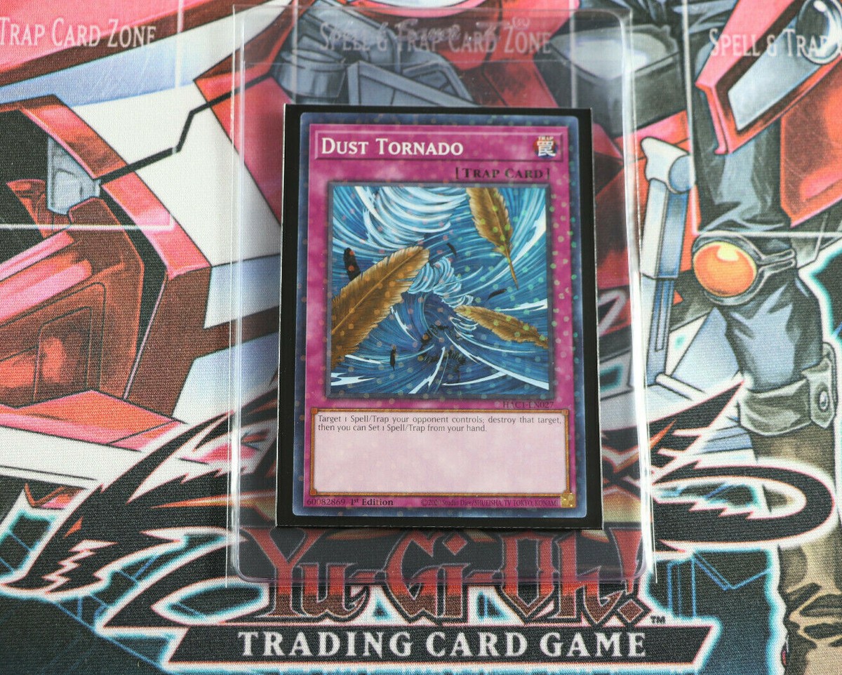 YuGiOh Trap Card Dust Tornado HAC1-EN027 1st Duel Terminal Common | eBay YuGiOh Trap Card Dust Tornado HAC1-EN027 1st Duel Terminal Common | eBay