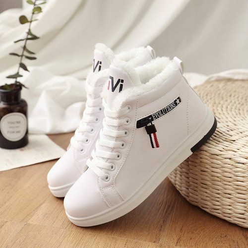 Botas De Tobillo De Invierno Zapatos De Moda Deportivo Cálido Casual Para  Mujer | eBay