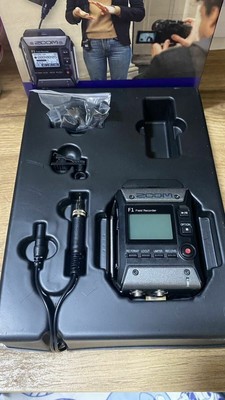 Zoom F1-LP Field Recorder + XYH-6 Stereo Microphone Used with Box 