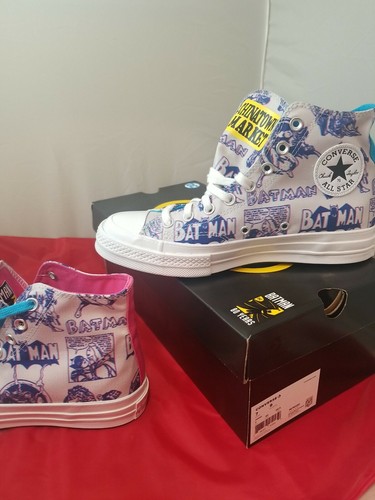 Converse Chuck Batman DC Comics 80 Años Aniversario Impresión 3D Talla 7m 9w - Imagen 6 de 8