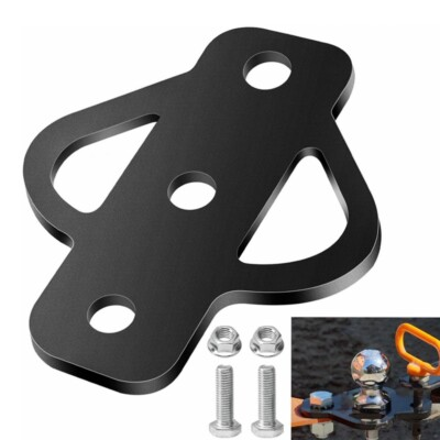 #ad #ad 3 WAY TRAILER HITCH ADAPTER STEEL MOUNT WITH BOLT FOR ATV LAWN MOWER GOLF CART W $16.80