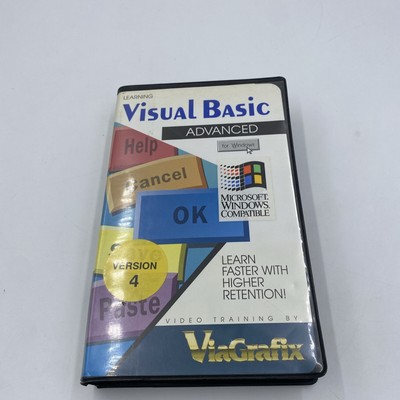Learning Visual Basic 4.0 Advanced For Windows instructional VHS & Floppy Disk