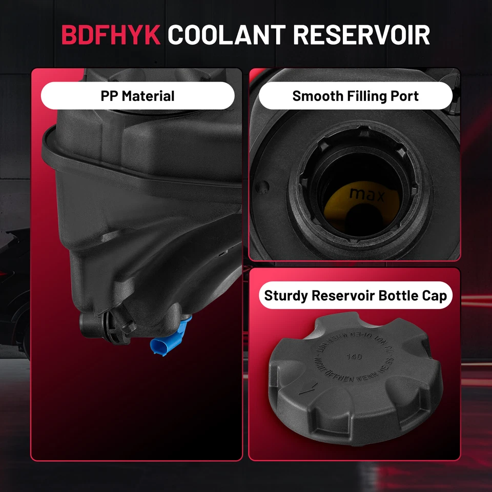 Depósito de refrigerante para BMW 135i 2013 135is 335i 335i xDrive 2011-2013 13-15 X1 Foto 2 de 4