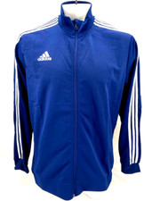NEW Adidas Tiro 19 Training 3-stripe Track Full Zip Navy Blue LS Jacket Men's L