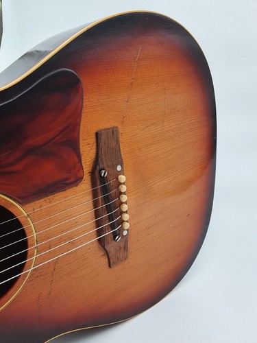 Gibson 1967 LG-1 Vintage Sunburst Acoustic Guitar [Very Good] with Case - Picture 7 of 19