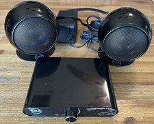 Pair Of Orb Audio Mod1 Speakers & Mini-t V2 Amplifier Black - Used - Read!