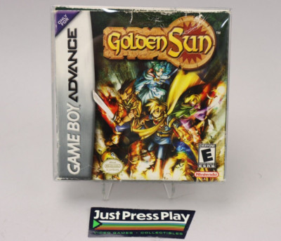 Golden Sun Game Boy Advance GBA CIB Complete in Box EX/NM Cart, Manual ...