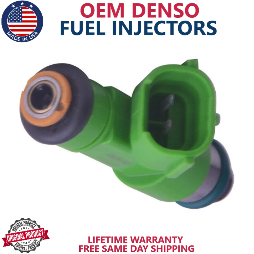 NEW x6 GENUINE DENSO FUEL INJECTORS FOR 2008-2012 Infinity EX35 3.5L V6 - Image 3 of 3