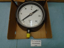 Ashcroft Duragauge 4.5" Pressure Gauge 0-30PSI 1/4" NPT LC READ DESCRIPTION I023