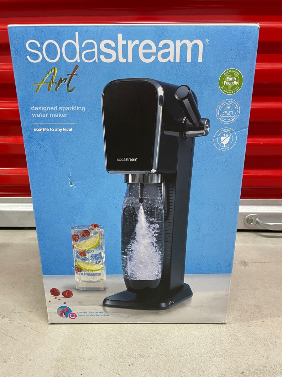 SodaStream Art Sparkling Water Maker Kit - Black. | eBay SodaStream Art Sparkling Water Maker Kit - Black. | eBay