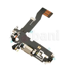 OEM Charging Port Charger Dock Mic Flex Cable For iPhone 12 Pro White