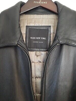 Marc New York Leather Jacket Size M Andrew Marc | eBay Marc New York Leather Jacket Size M Andrew Marc | eBay