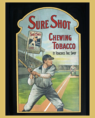 sure shot tobacco tin Vintage Baseball Chewing Tabacco Advertisement - 8x10 Color Photo Charcoal seasoning flavor can be used on pork baby back ribs beef ribs pork loin pulled pork pork roast and brisket chewing tobacco tin size Sure