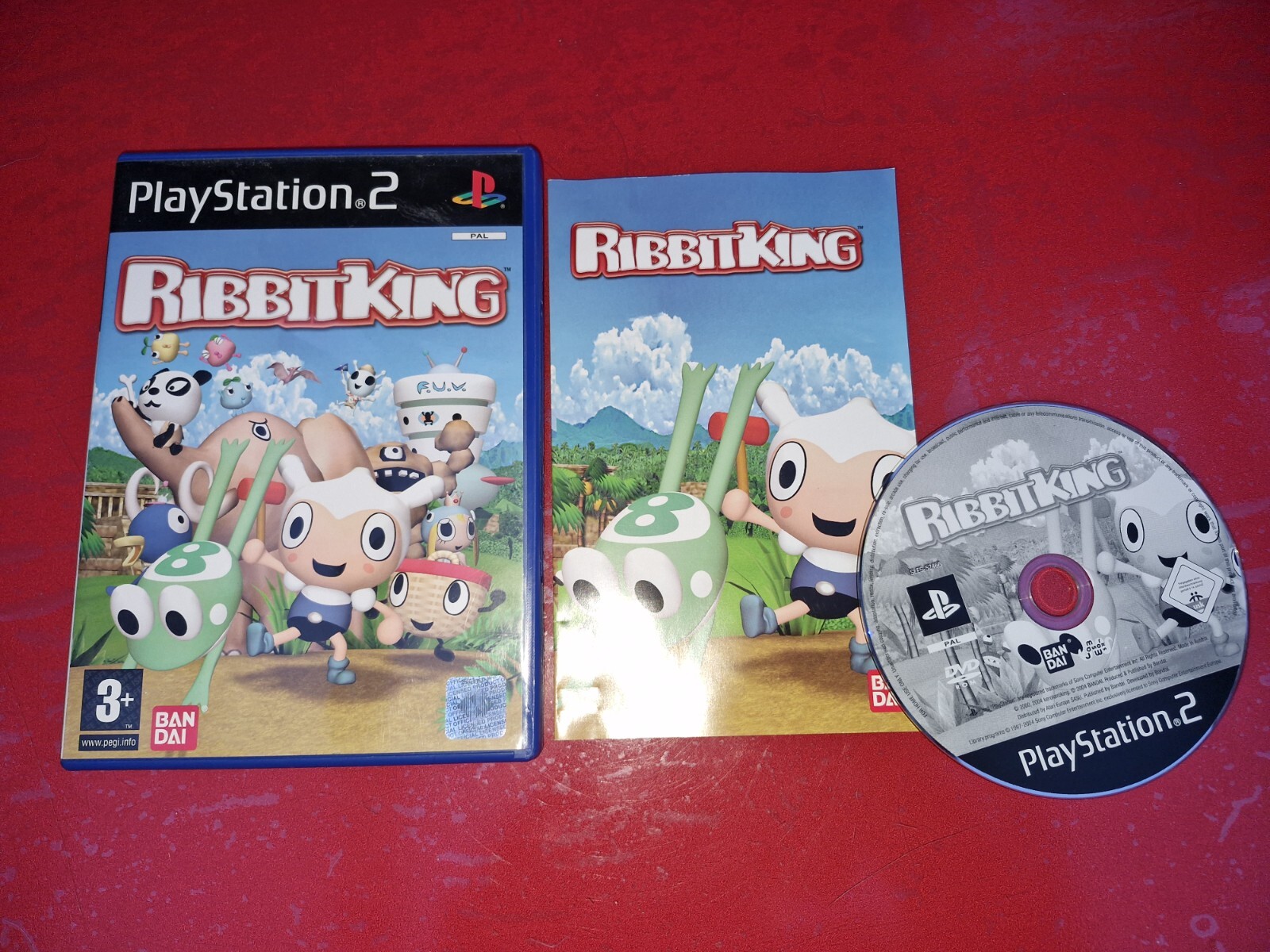 Jeu Vidéo PS2 RibbitKing / Ribbit King - PAL - Complet RARE -