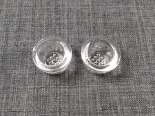 Silicone Hand Pipe Glass Replacement Bowl (9 Hole Honeycomb Screen) Lot of 2
