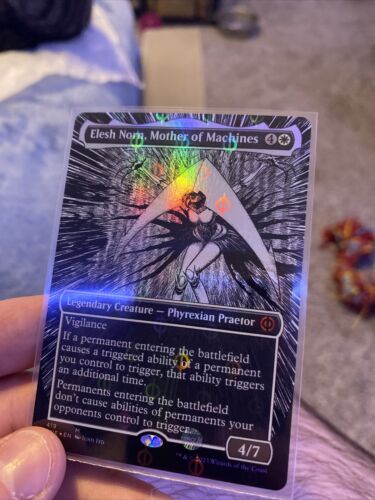 1x Elesh Norn, Mother of Machines, Step And Compleat Foil - Junji Ito 415, NM - Picture 1 of 1
