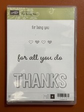 Stampin' Up Photopolymer/Cling Stamp Sets New