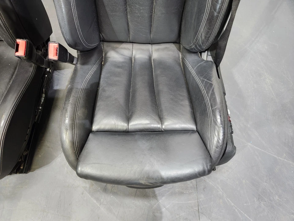 ✅ OEM BMW F83 M4 передние левые правые спортивные сиденья кожа мериносовый черный комплект * - Изображение 2 из 4