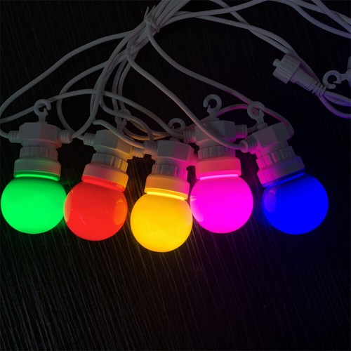8m 13m Garland Mains Power Globe String Lights Festoon Party Yard Garden Wedding - Picture 6 of 84