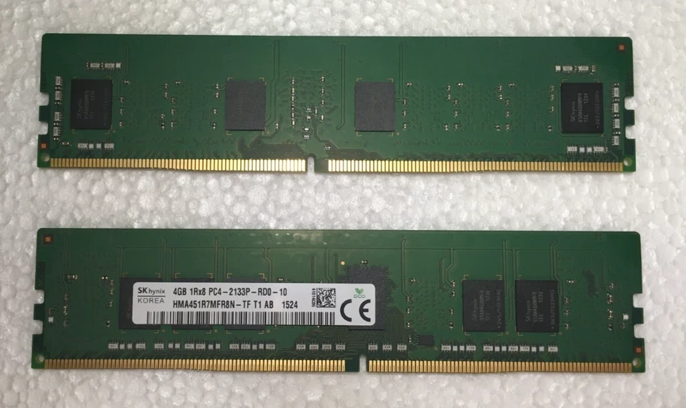 SK Hynix 8GB (2x 4GB) DDR4 ECC RDIMM 2133MHz HMA451R7MFR8N-TF – Free Shipping - Image 2 of 3