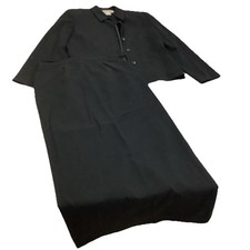 Jones Wear Black Stretch Skirt Suit Set Jacket  Skirt Sizes 6/4 Women