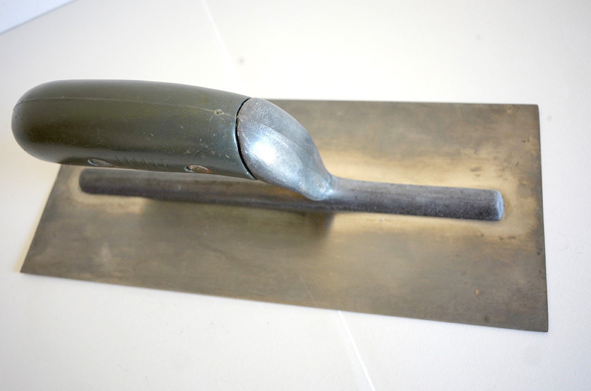 Vintage RAGNI plastering trowel riveted