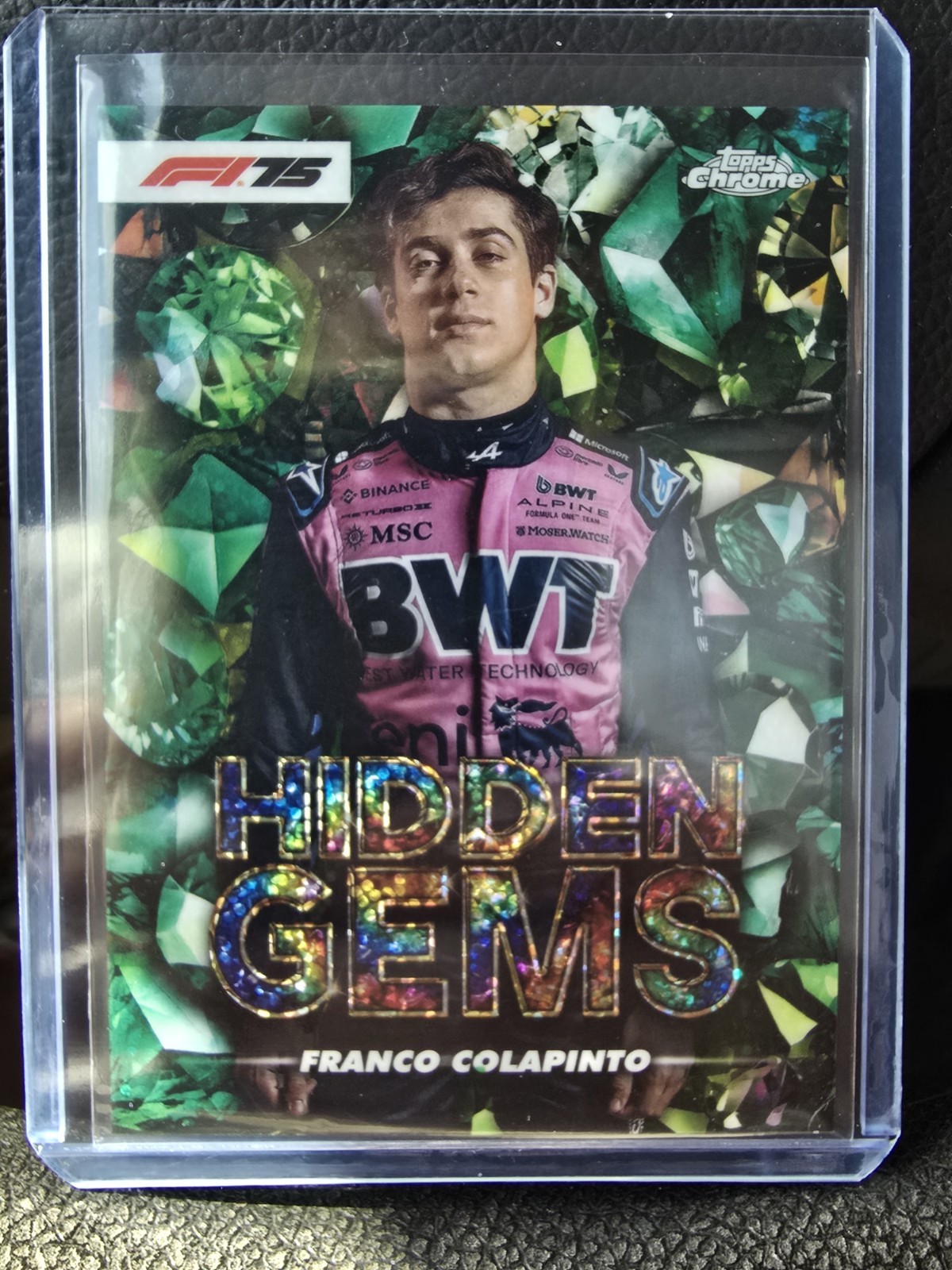 2025 Topps Chrome Formula 1 F1 Franco Colapinto Hidden Gems #HG-4 SSP