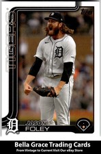 2025 Topps Jason Foley #410 Detroit Tigers MLB Baseball 