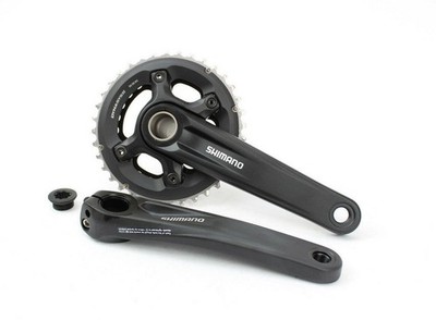 SHIMANO Kurbel Garnitur FC-MT600 2 fach 36-26T mit 175mm Kurbelarme Dyna-Sys11