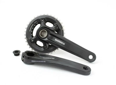 SHIMANO Kurbel Garnitur FC-MT600 2 fach 36-26T mit 175mm Kurbelarme Dyna-Sys11 - Bild 1 von 2