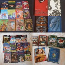 Bücherpaket 34 Kinderromane Tintentod Die drei ??? Lotta-Leben Kerle Hühner Top!