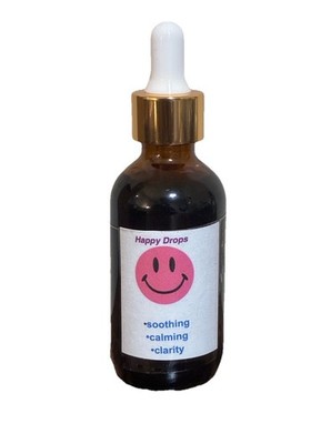Happy Drops Tincture: Clarity Calm Mood Stabilizer Supplement 
