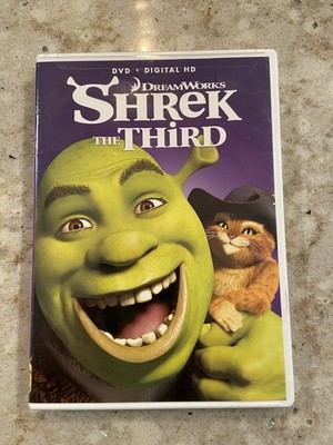 Shrek the Third -  DreamWorks Movie DVD with Digital HD Combined Shipping