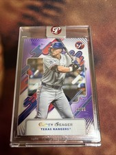 2025 Topps Pristine - Corey Seager #241 Purple Pristine Pulsar Refractor /99