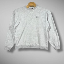 Vintage Champion Reverse Weave Sweatshirt Mens XL Gray Pullover Crewneck Solid