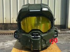 New Halo 5 Master Chief Cosplay Helmet FRP Eye-Sighted Mask cosplay Prop Unisex