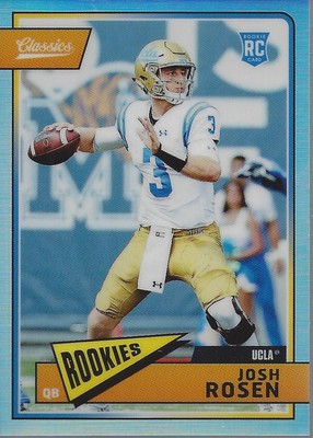 2018 Classics Premium Edition Red Back #205 Josh Rosen /175 - FB