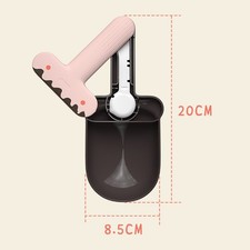 Cat Food Scoop Ice Cream Shape Pet Feeding Spoon For Dry Wet Food Cans