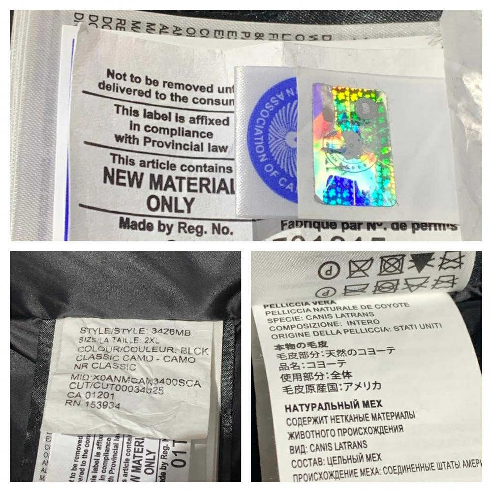 CANADA GOOSE Canada Goose 3426MB Chateau Hoodie Down Jacket Down Coat Camouflage thumbnail 10